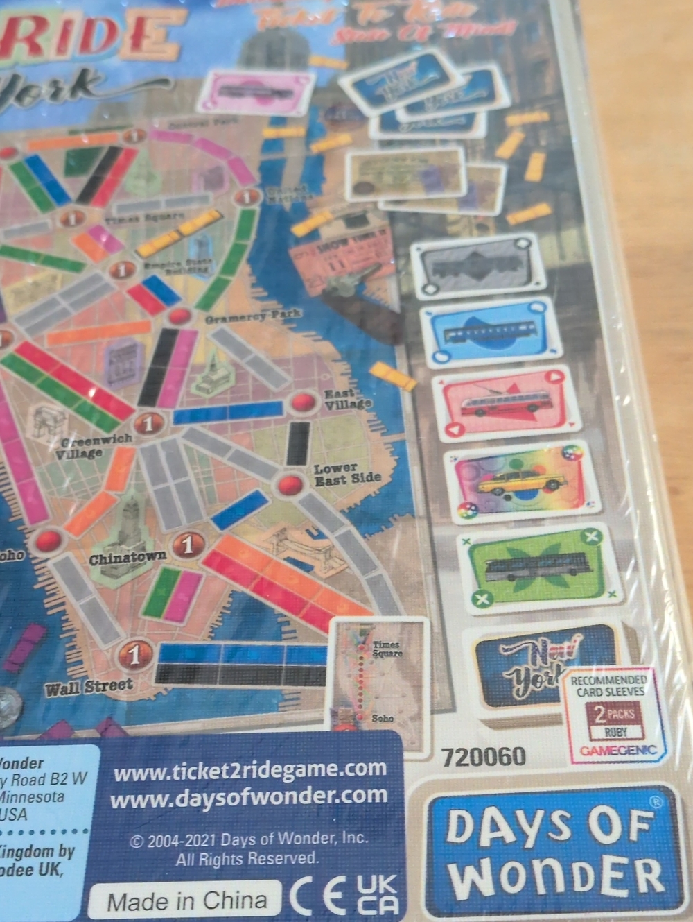 Ticket To Ride New York Game - Picture 4 of 4